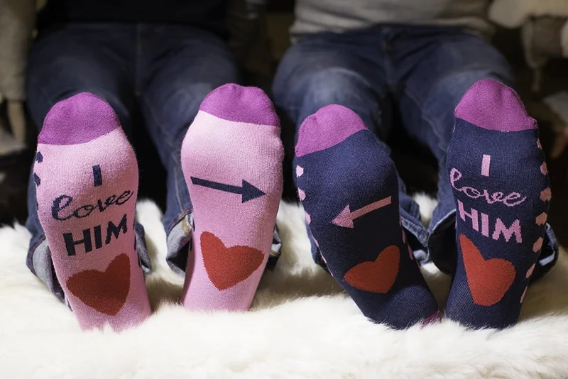 Socks - I Love Him ->