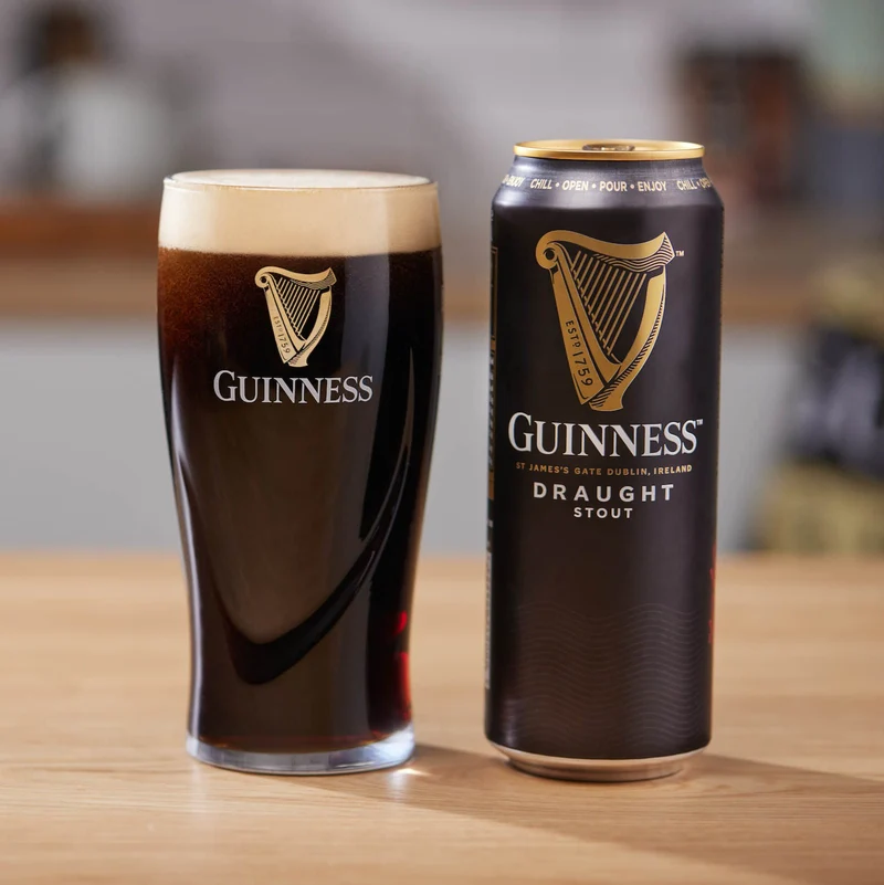 Guinness Can & Glass Gift Set