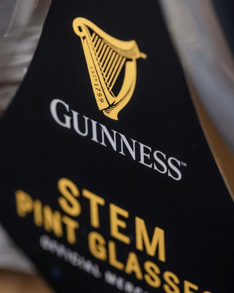 Guinness 2pk Pint Stem Glass