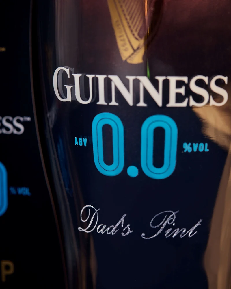 2pk Guinness 0.0 Tulip Pint Glass