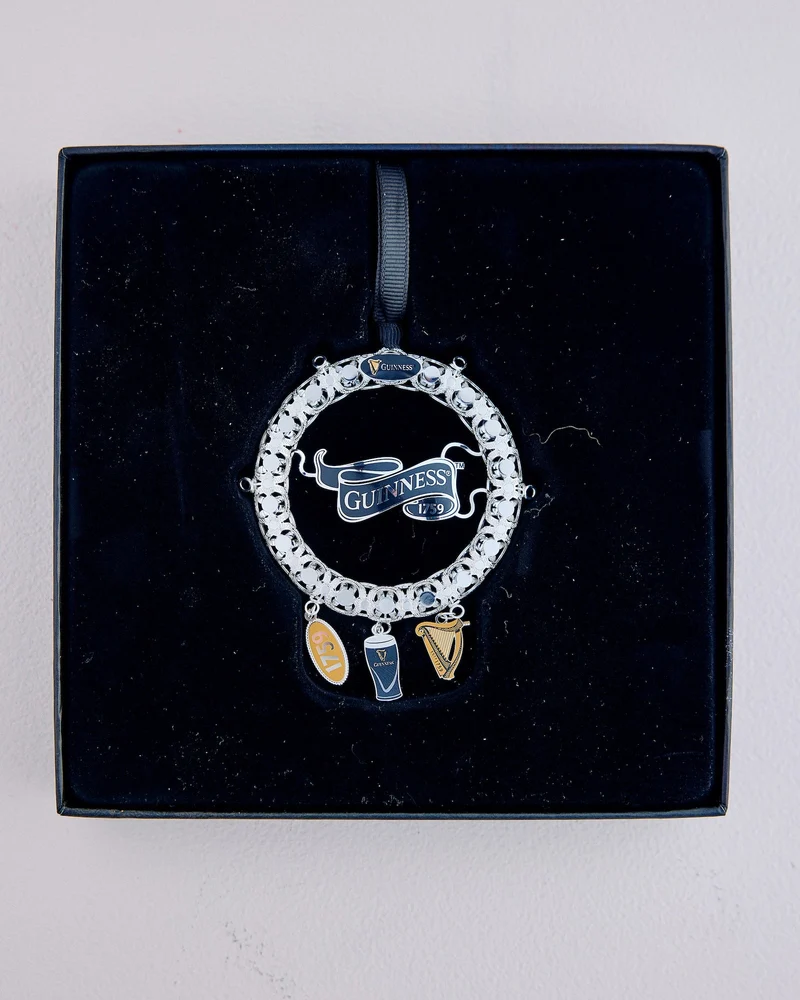 Newbridge Silverware Guinness Charm Wreath Decoration