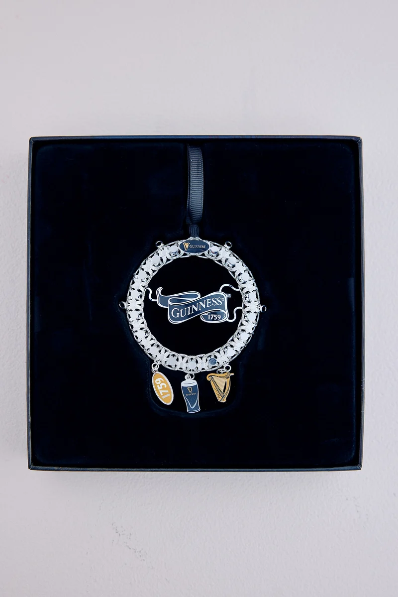 Newbridge Silverware Guinness Charm Wreath Decoration