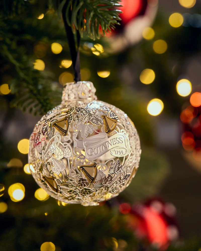 Newbridge Silverware Guinness Harp Bauble