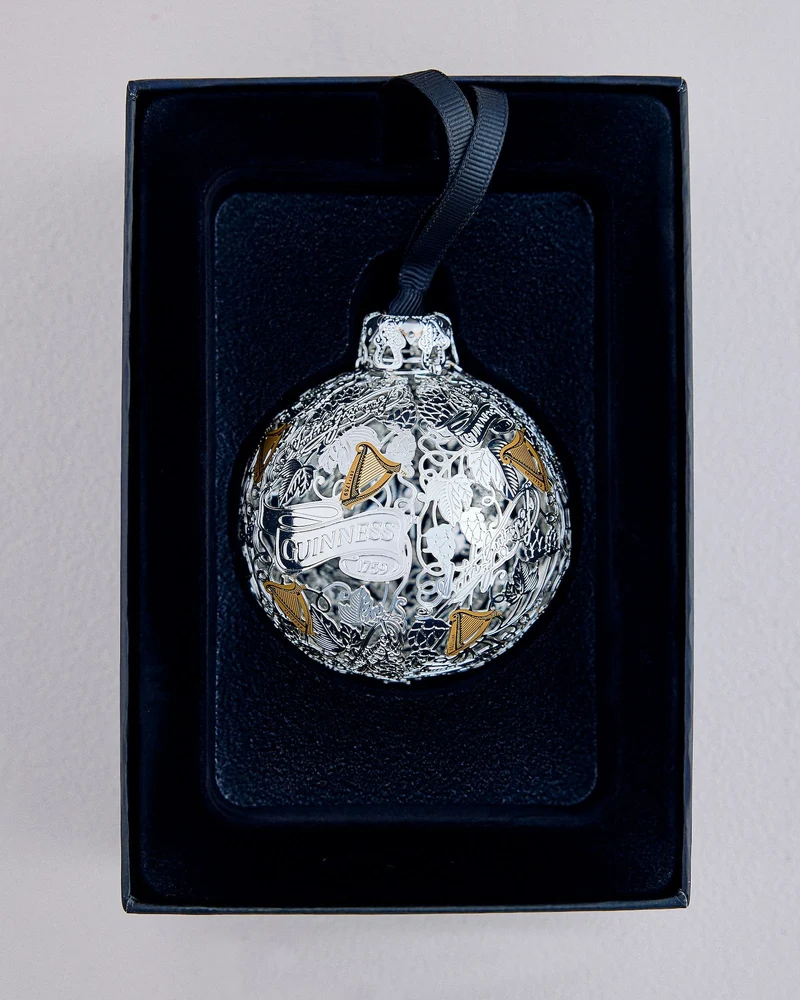 Newbridge Silverware Guinness Harp Bauble