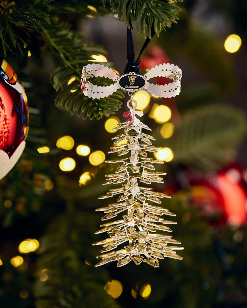 Newbridge Silverware Guinness Harp Tree Decoration