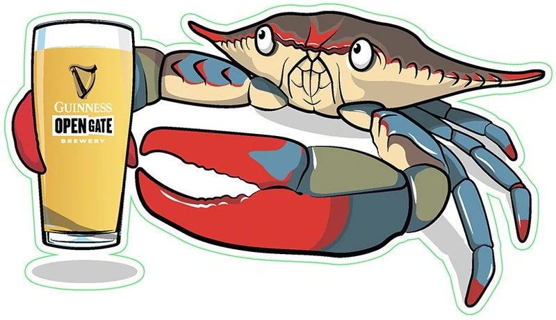 Crab & Baltimore Blonde Magnet