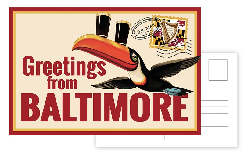 Baltimore Toucan Postcard