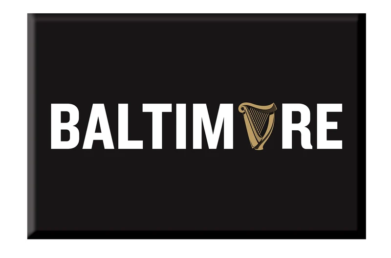 Baltimore Harp Magnet