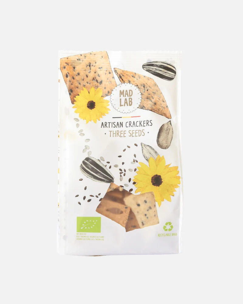 Bio-Cracker mit Saaten, 110g
