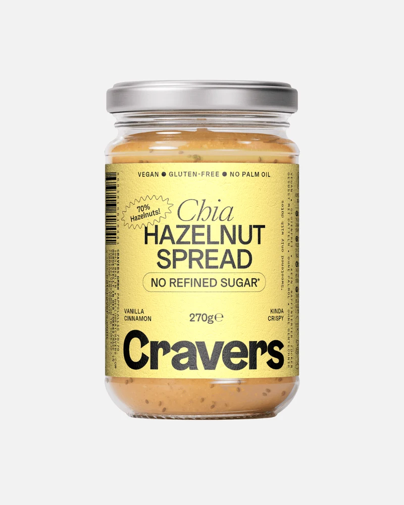 Cravers Haselnussmus Probierset 3 x 270g