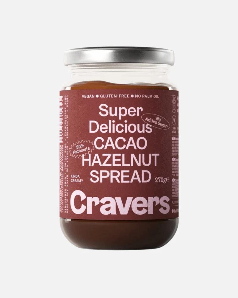 Cravers Haselnussmus Probierset 3 x 270g