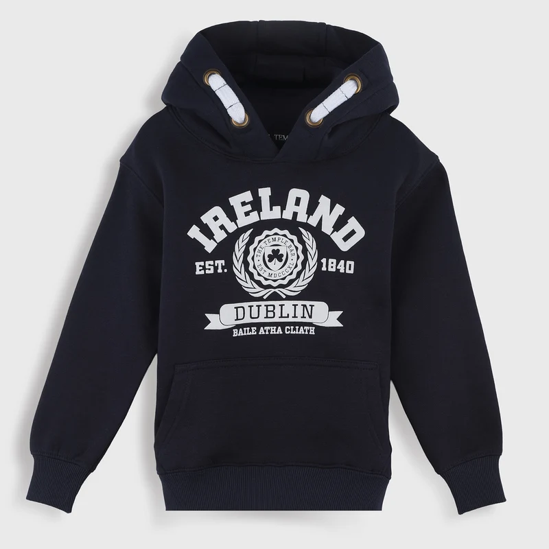 Kids Ireland Laurels 1840 Hoodie Pistachio Green