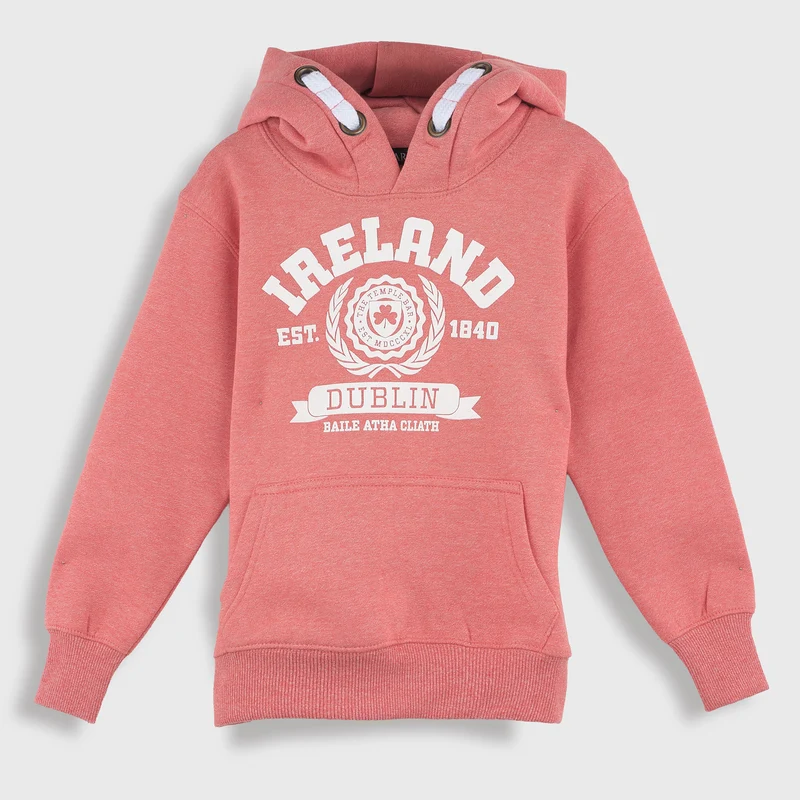 Kids Ireland Laurels 1840 Hoodie Pistachio Green