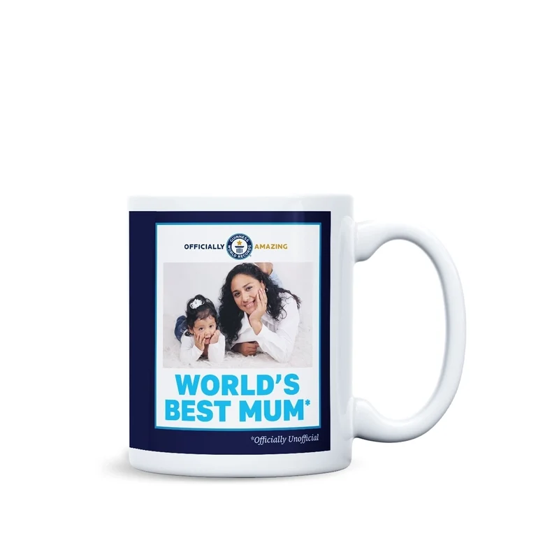 Personalised Worlds Best Mum Mug Square Design