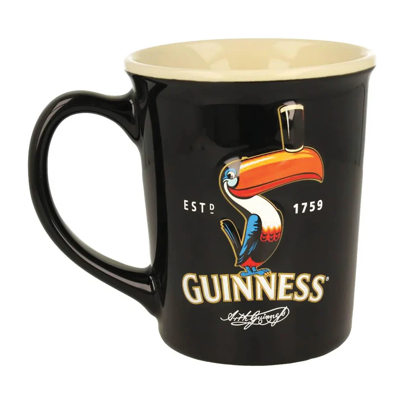 Guinness Large Toucan Mug, Black
