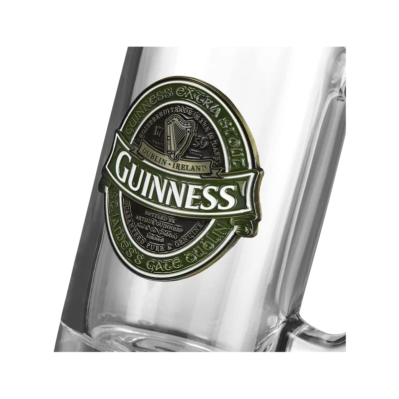Guinness Glass Tankard – Official Guinness Extra Stout Beer Mug