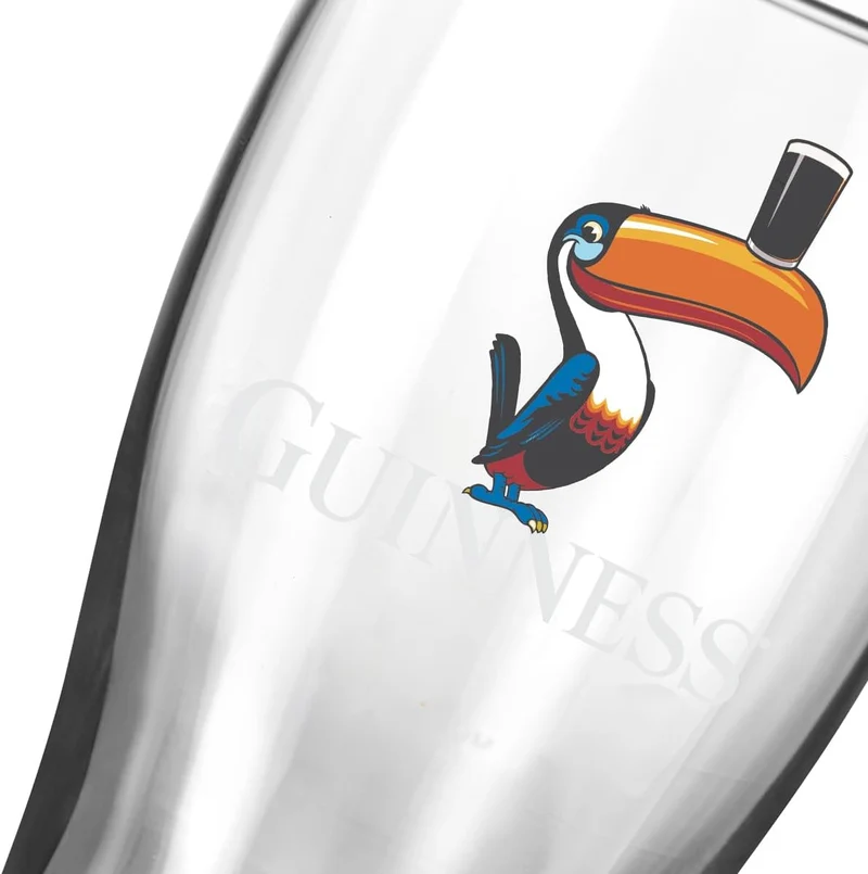 Guinness Toucan Pint Glass – Official Guinness Beer Glass