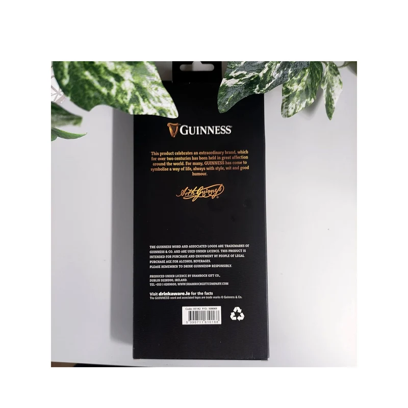 Guinness Cork Coasters 4 Pack – Official Harp Logo Drink Mats