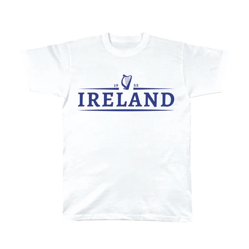 Ireland Harp T-Shirt – 1922 Irish Republic Tee, Minimalist Ireland Shirt, Classic Irish Gift