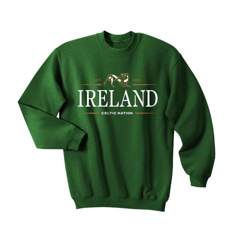 Ireland Celtic Nation Sweatshirt – Heritage Irish Crewneck