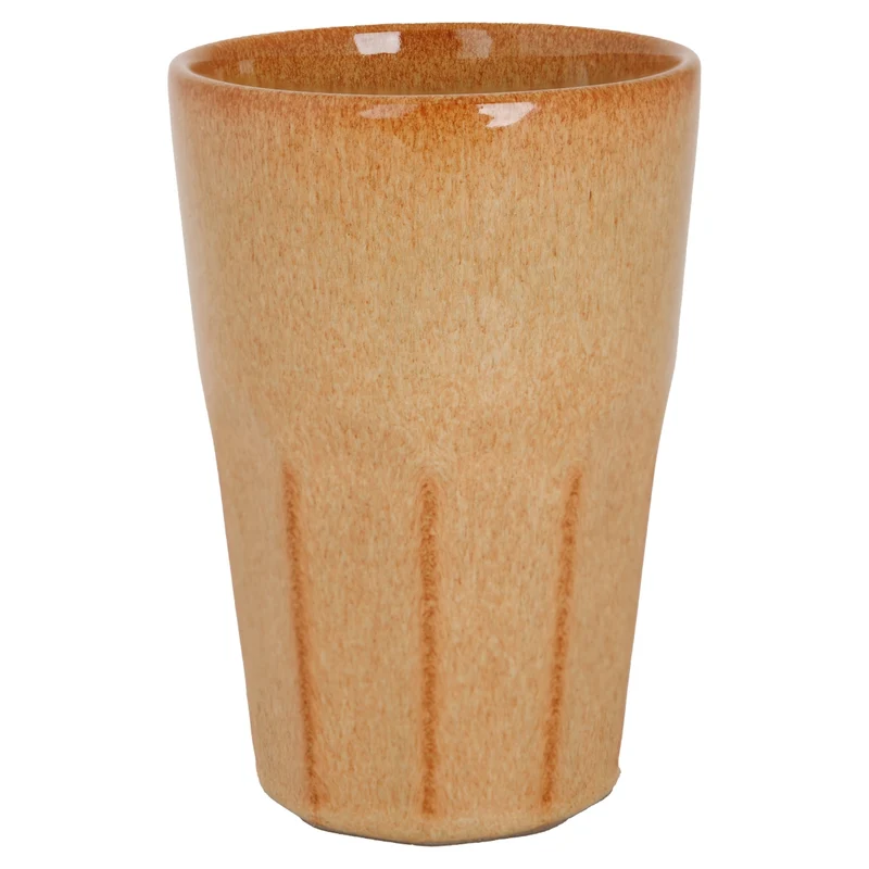Cosy & Trendy Latte Macchiato Becher Bistro Mustard Yellow 450 ml - 6 Stück