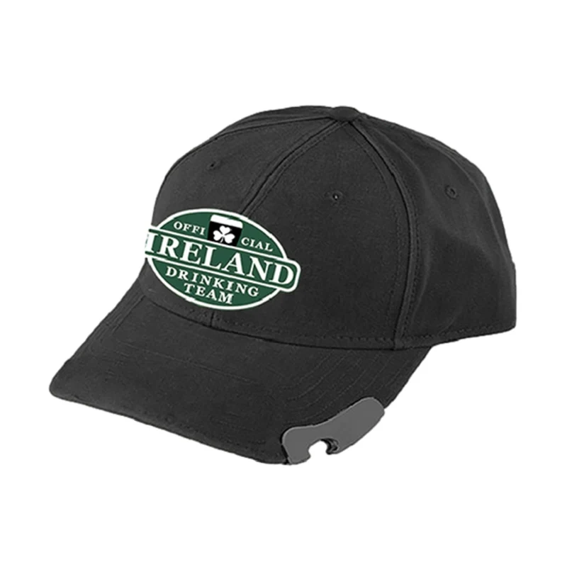 Official Ireland Drinking Team Cap – Funny Irish Bottle Opener Hat (Unisex)