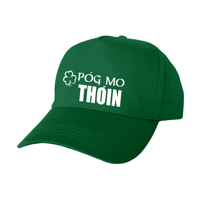 Póg Mo Thóin Cap – Funny Irish Slang Baseball Hat (Unisex)