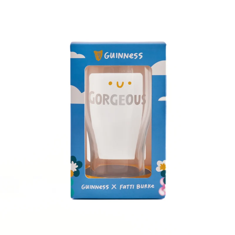 Fatti Burke Gorgeous Pint Glass