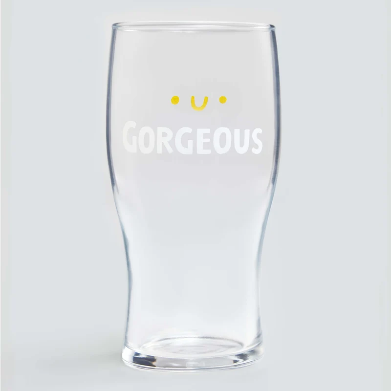 Fatti Burke Gorgeous Pint Glass