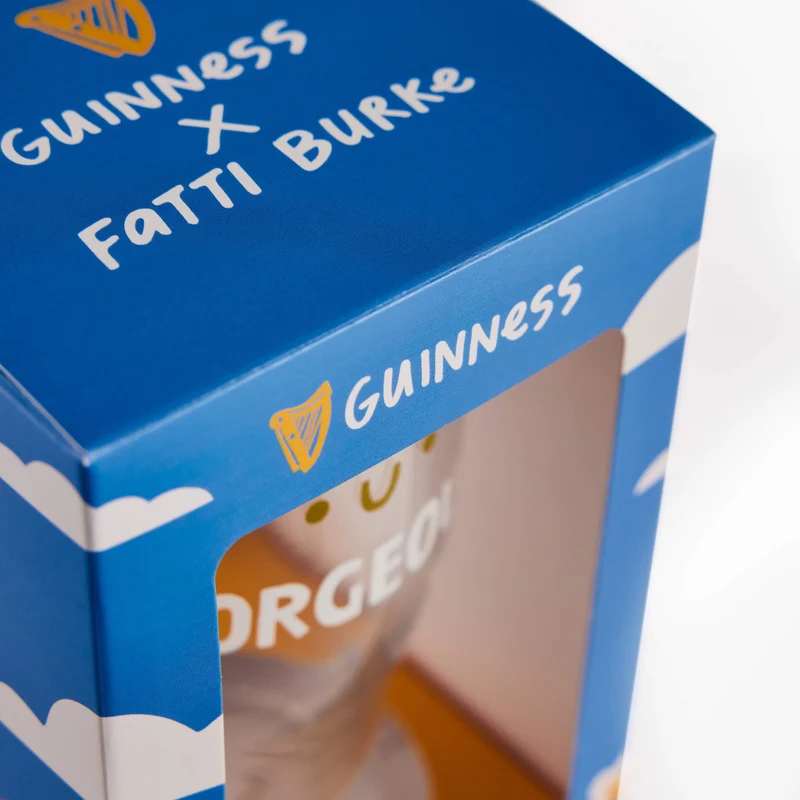 Fatti Burke Gorgeous Pint Glass
