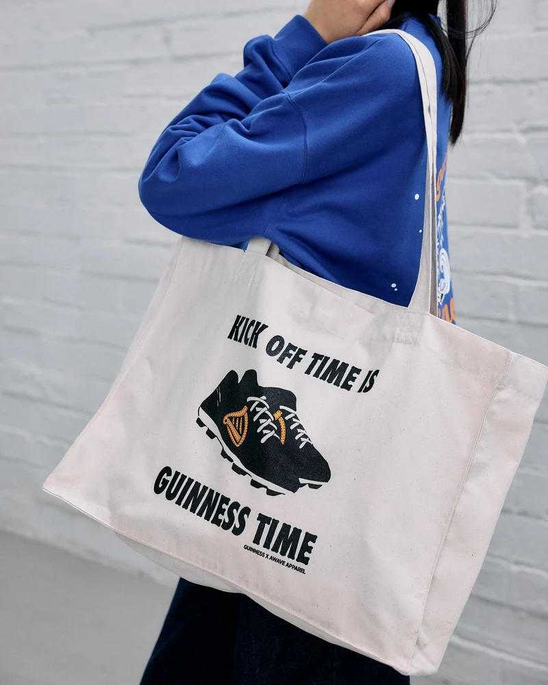 Awave Kick Off Time Tote Bag