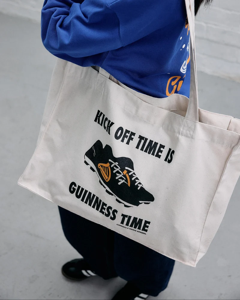 Awave Kick Off Time Tote Bag