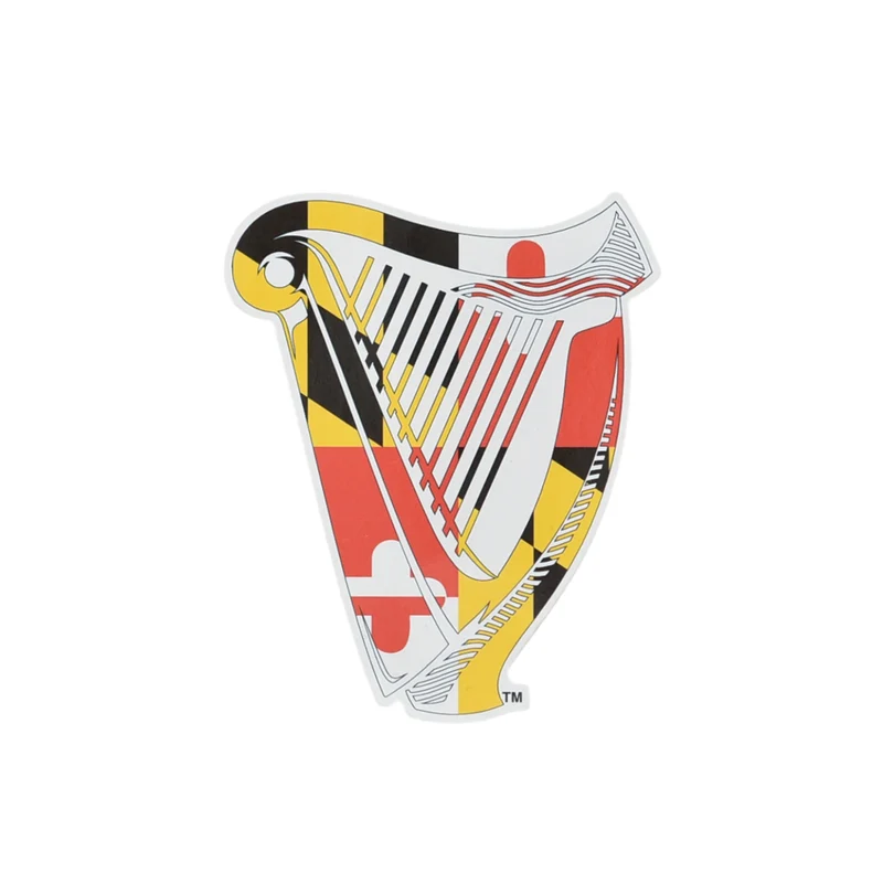MD Harp Sticker