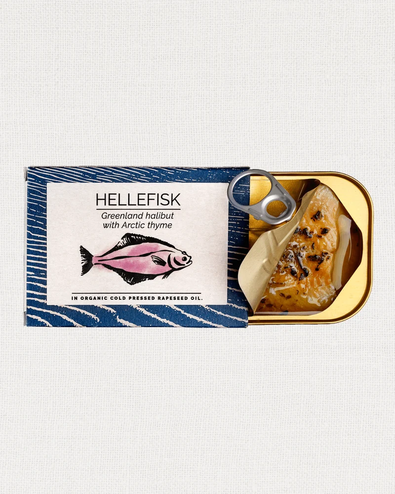 Heilbutt aus Grönland, mit arktischem Thymian, 110g