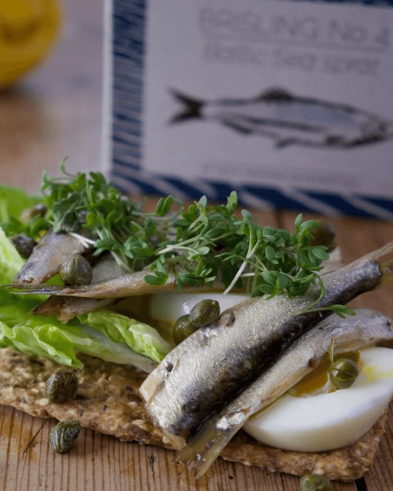 Sprotten, mild gewürzt mit Piment und Nelken, 100g