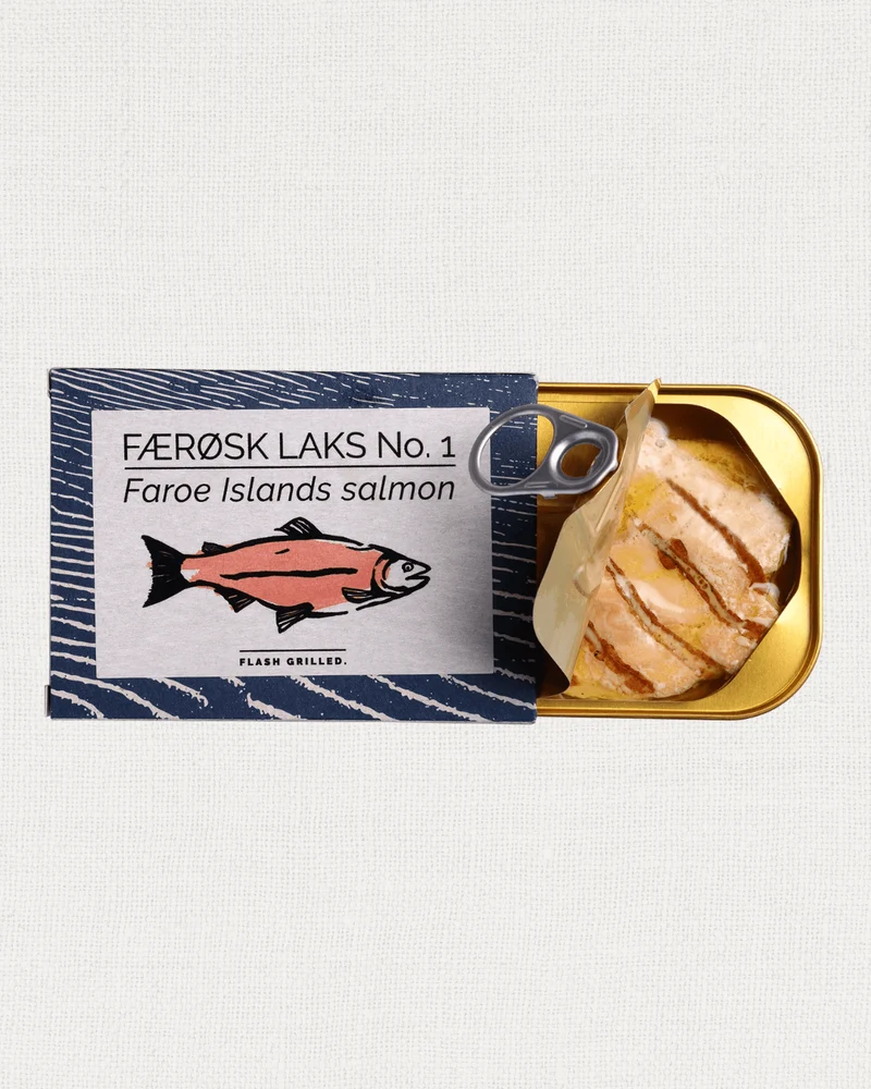 Färöer Lachs, kurz gegrillt, 110g
