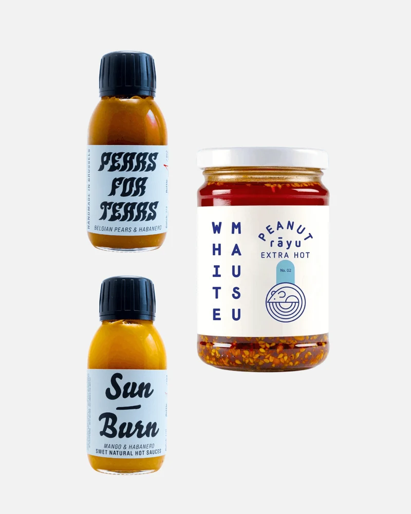 Hot Sauce & Chiliöl 3er Probierset – Extra scharf