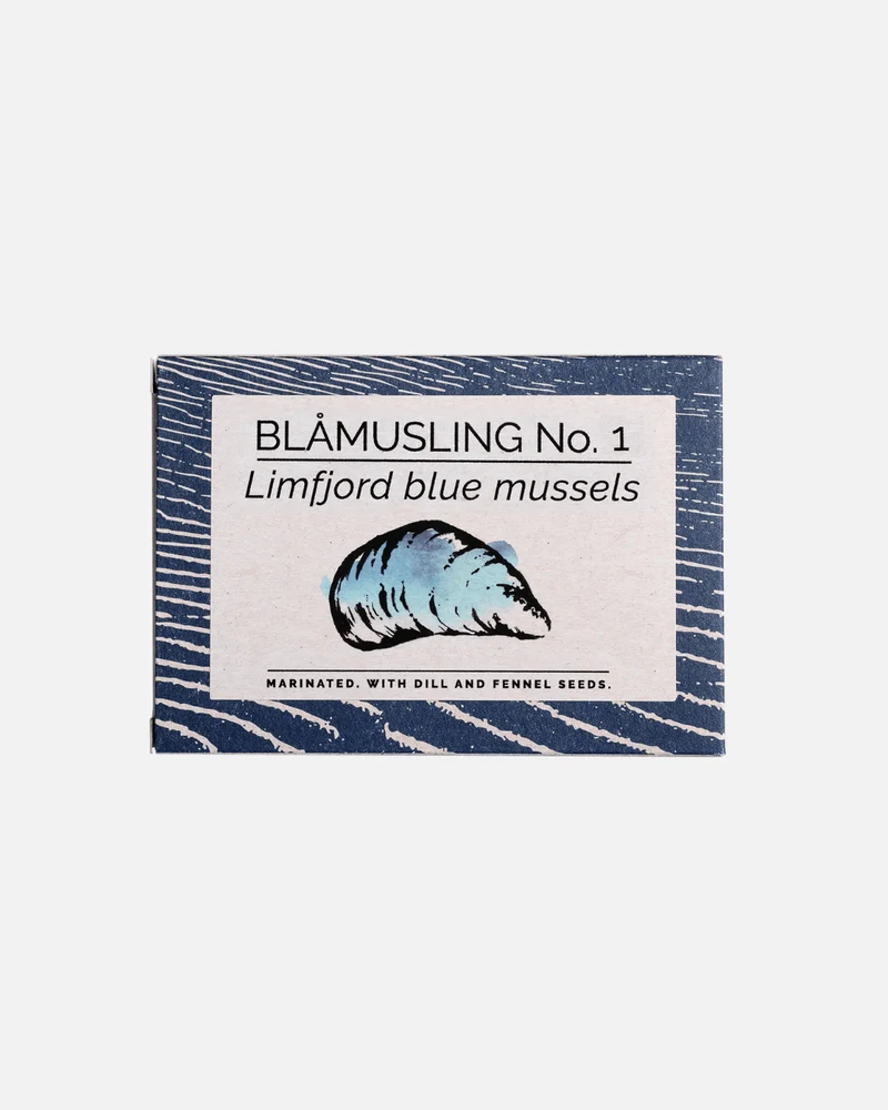 Limfjord Blaumuscheln mit Dill und Fenchel, 110g