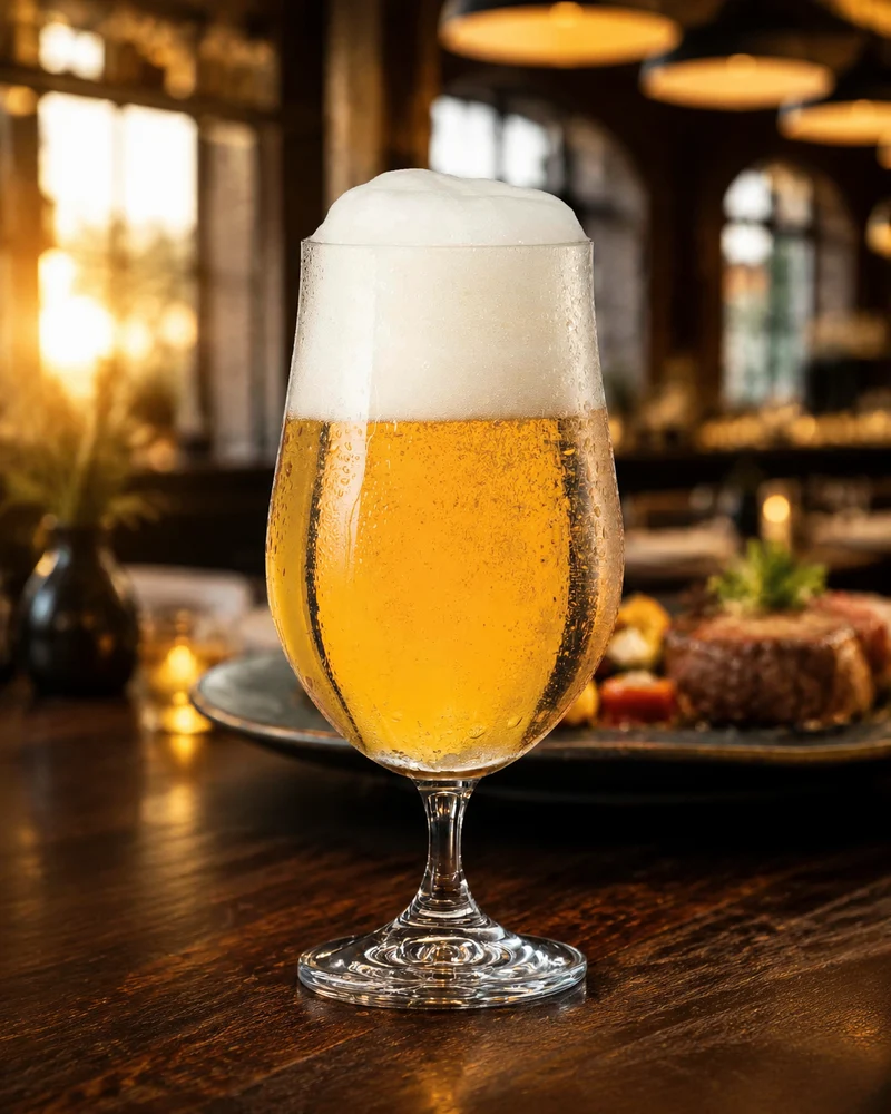 Bohemia Crystal Bierglas Tulpe 380 ml