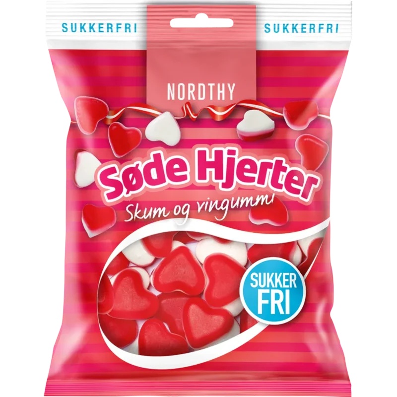 Nordthy Zuckerfrei Søde Hjerter