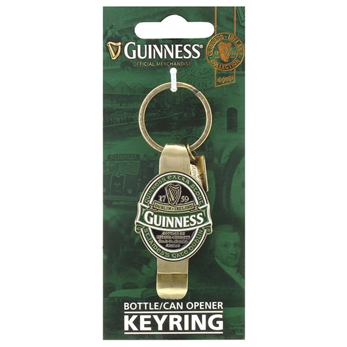 GUINNESS IRELAND BOTTLE/CAN OPENER KEYRING