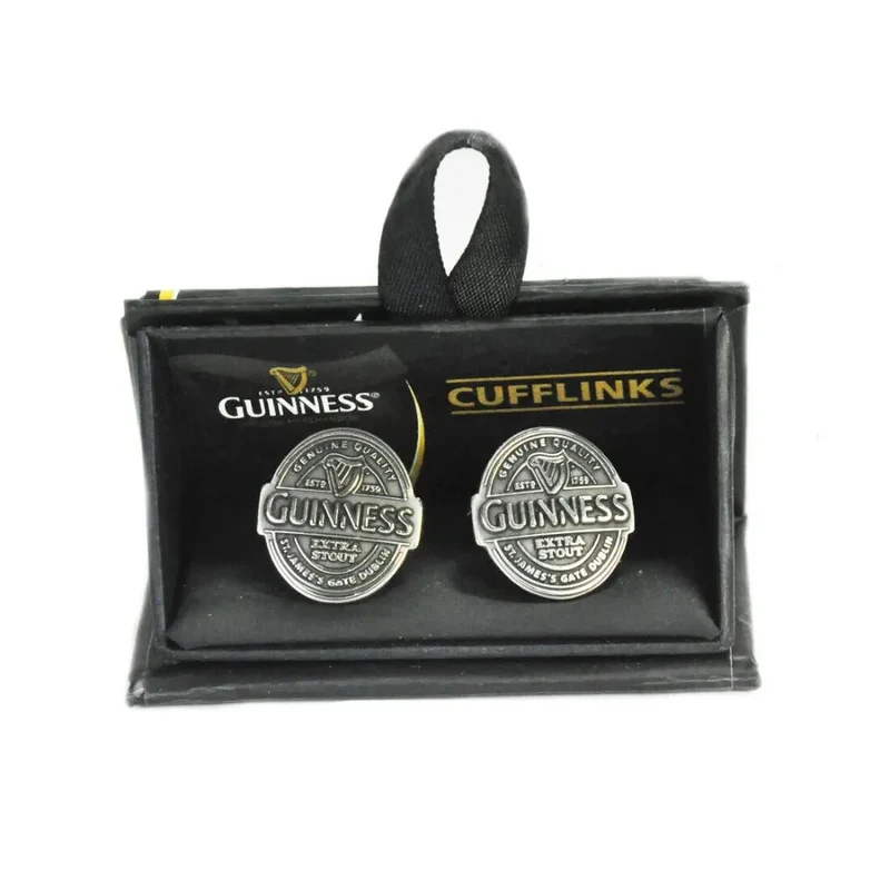 GUINNESS ANTIQUE CUFFLINKS LABEL
