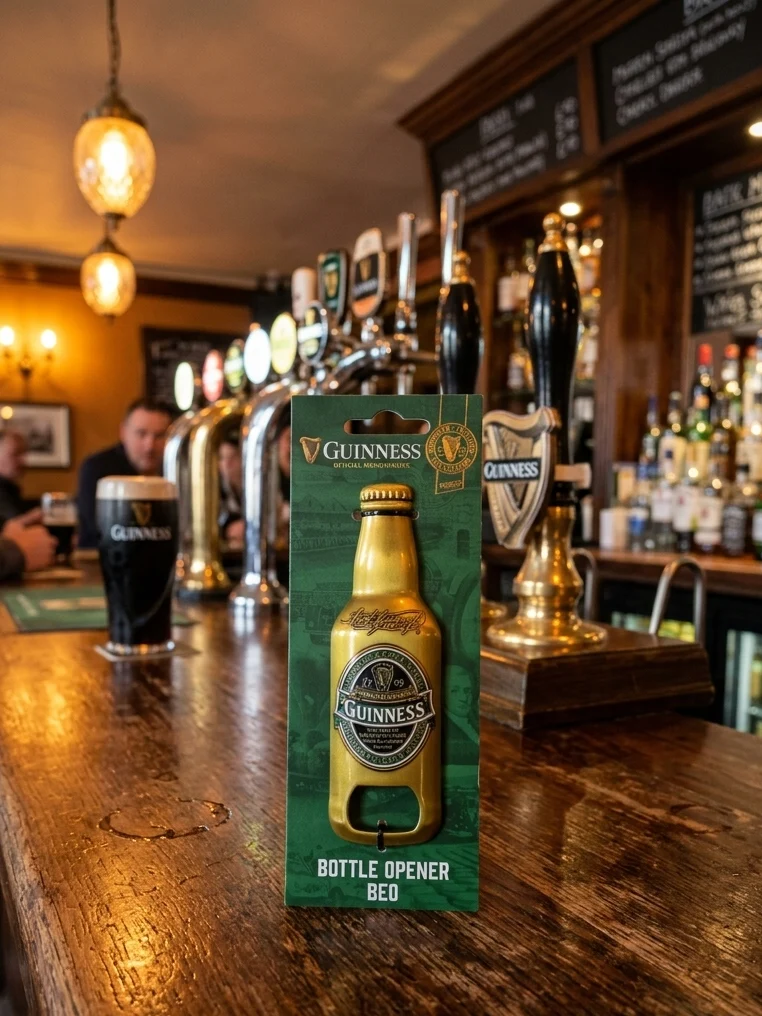 GUINNESS IRELAND 3D METAL OPENER MAGNET