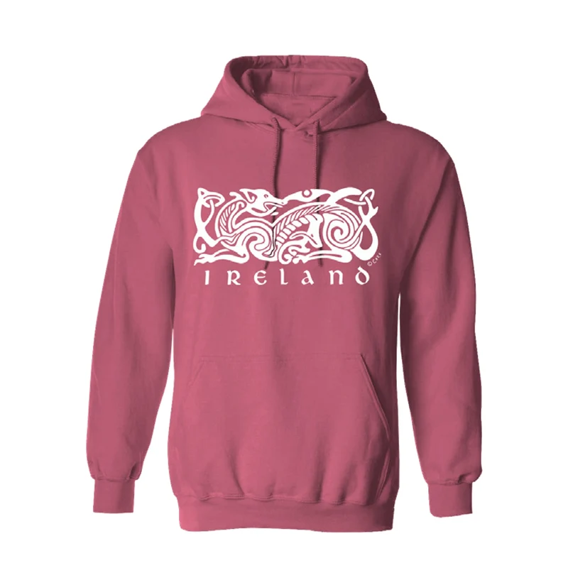 Ireland Celtic Knot Hoodie – Vintage Style Irish Graphic Pullover (Unisex)
