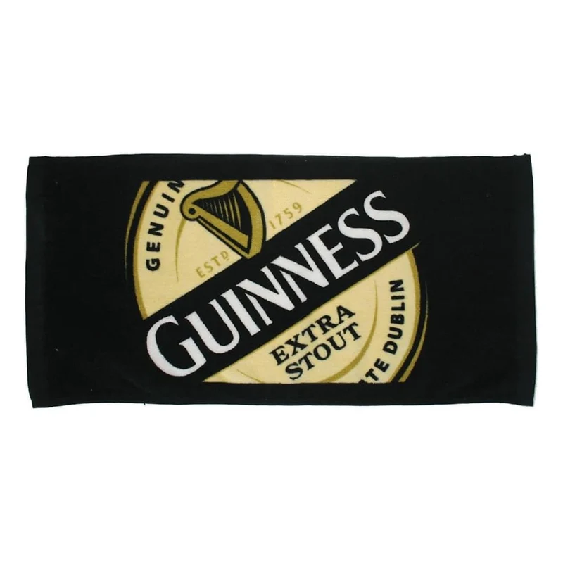 Guinness Extra Stout Bar Towel – Official Guinness Logo Kitchen & Bar Tea Towel