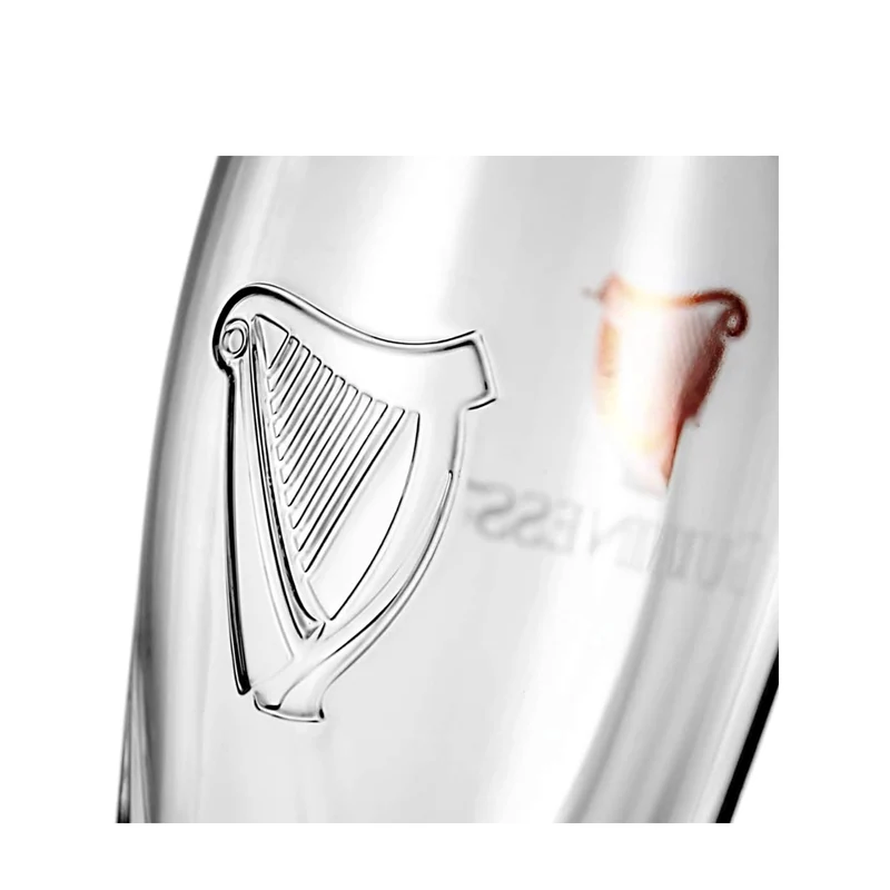 Guinness Pint Glasses 2 Pack – Official Harp Logo Beer Glass Set (20oz / 568ml)