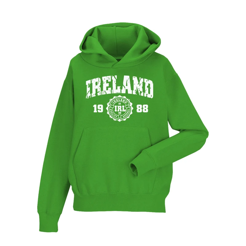 Ireland Celtic 1988 Unisex Hoodie – Vintage Irish College Style Hoodie | Emerald Isle Apparel