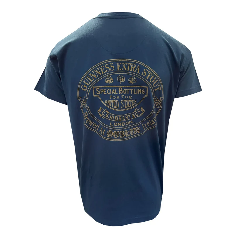 Navy Guinness Extra Stout Heritage Graphic T-Shirt