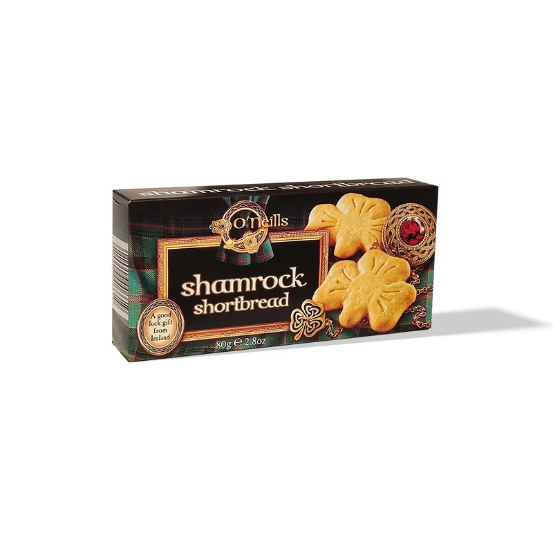 O'Neills Shortbread Shamrock Biscuits