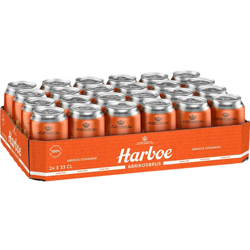 Harboe Abrikos 0% Sugar 24x0,33L Dose zzgl. DPG Pfand